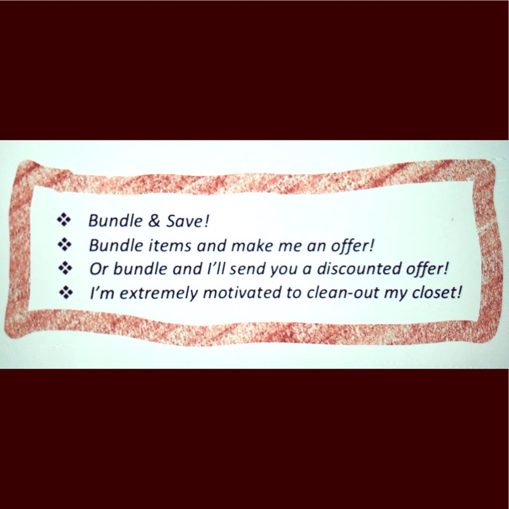 Bundle and make an offer! 🙌🙌